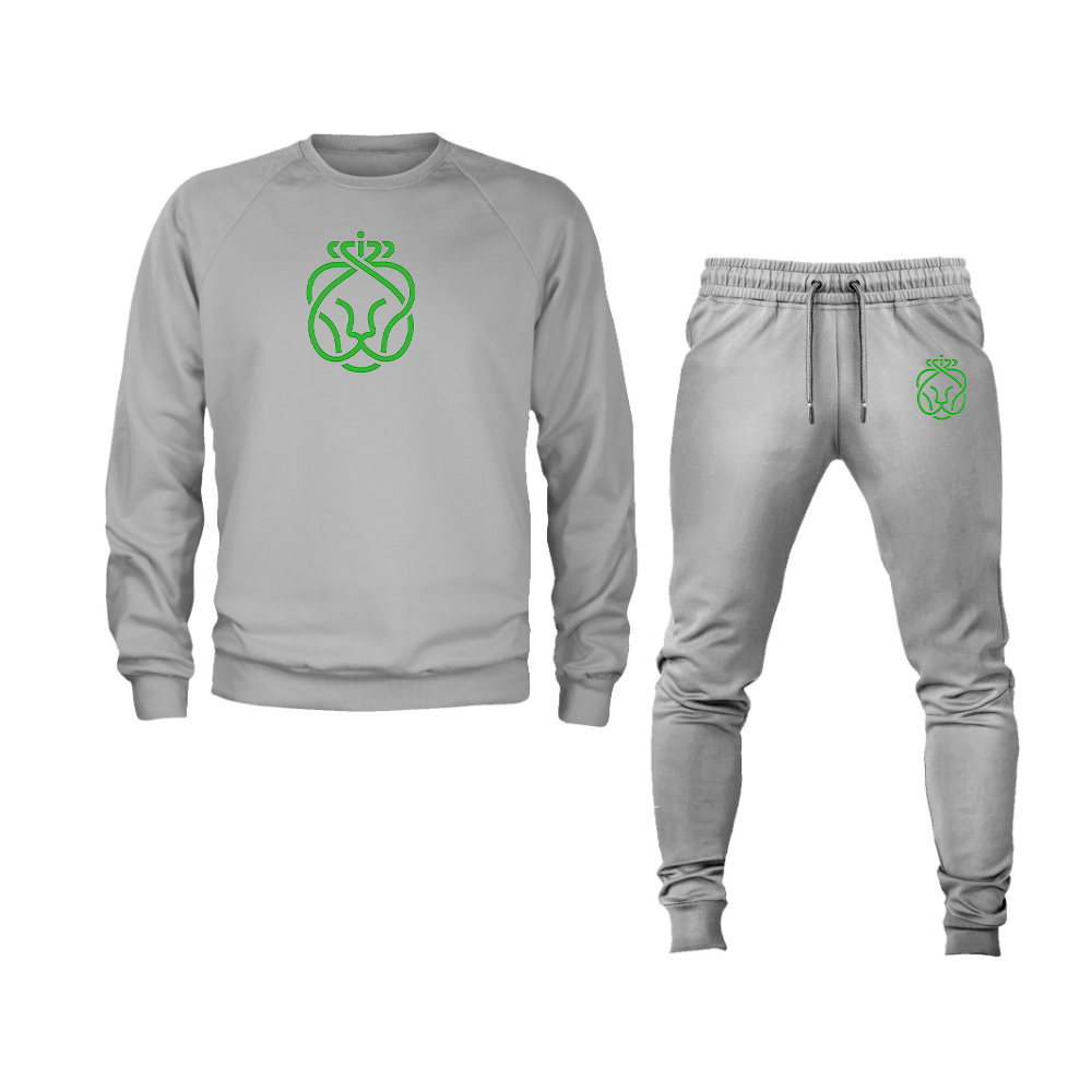 Men's Ahold Delhaize Symbol Crewneck Sweatshirt Joggers Suit
