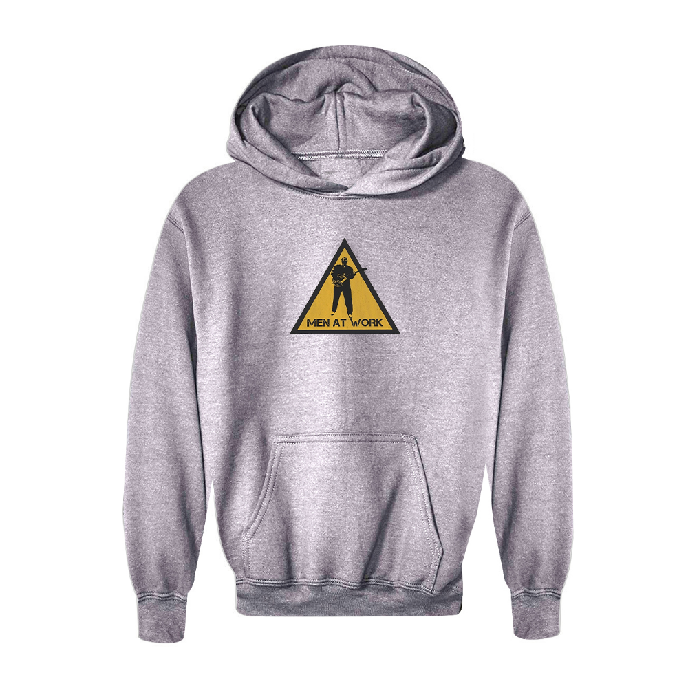 Youth Men at Work Logo Pullover Hoodie