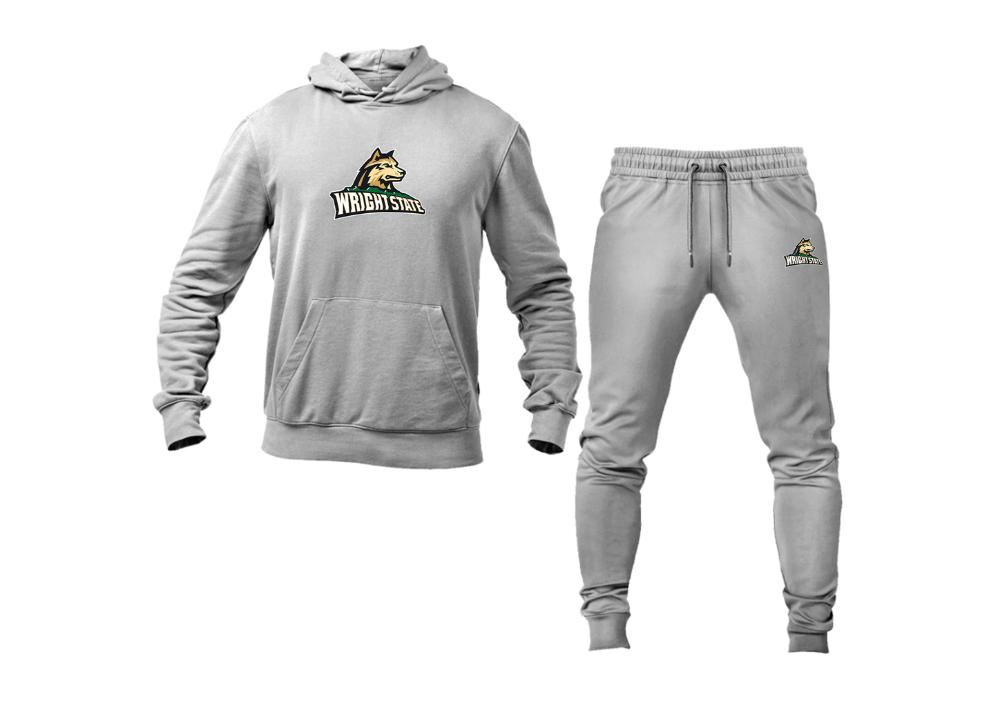 Men's Wright State Raiders Hoodie Joggers Set
