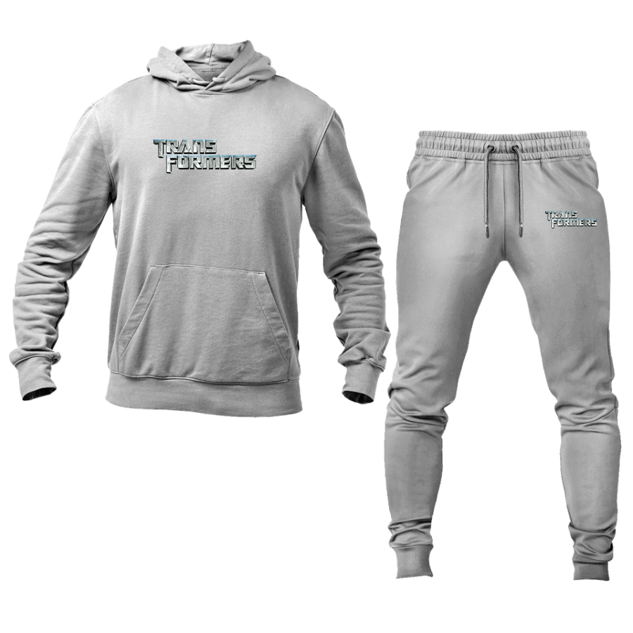 Men's Transformers Logo Hoodie Joggers Set