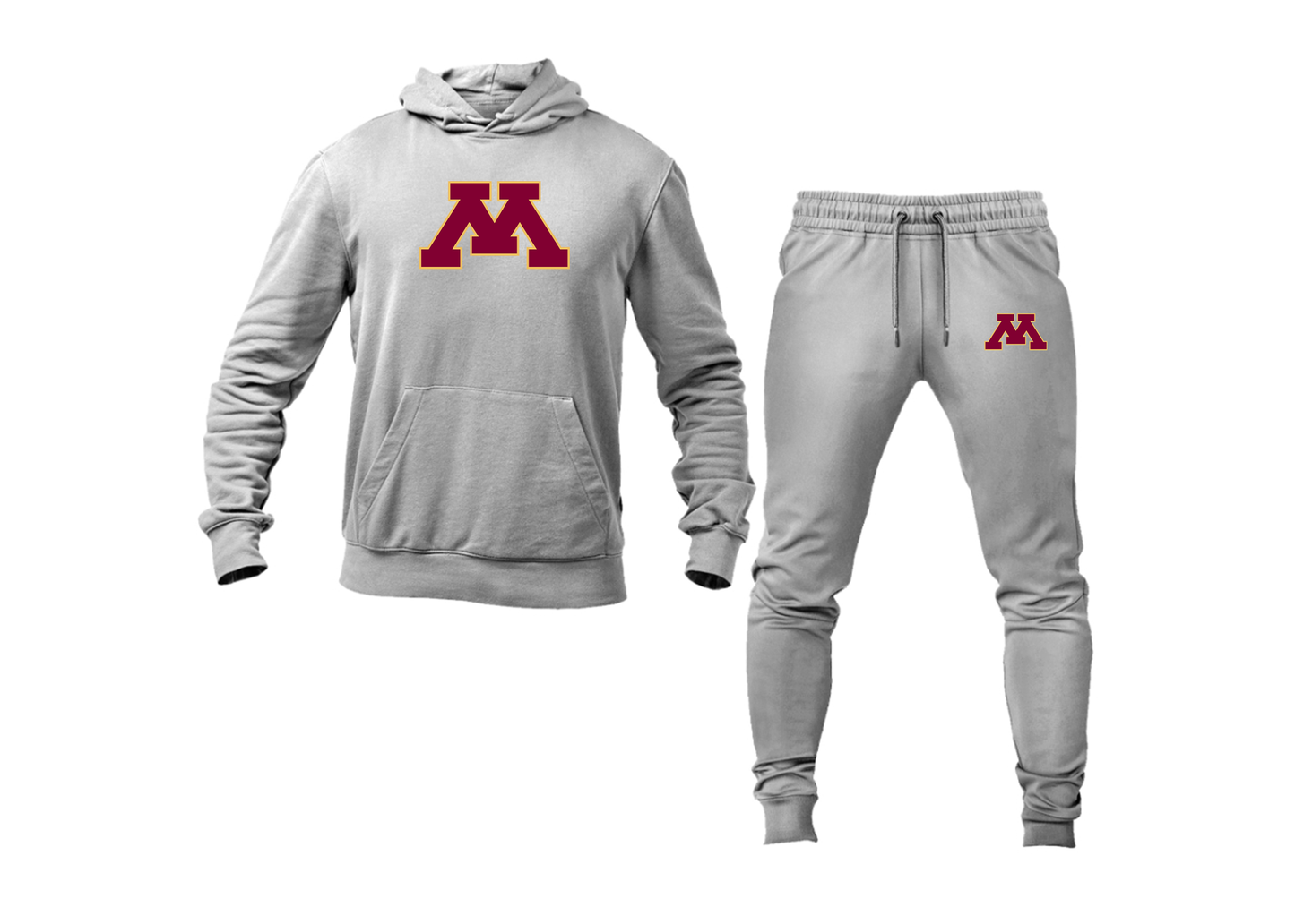 Men's Minnesota Golden Gophers Logo Hoodie Joggers Set