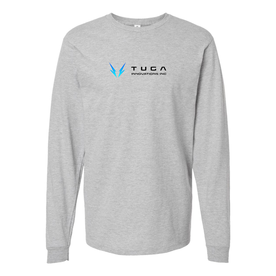 Youth TUGA Innovations Logo Cotton Long Sleeve T-Shirt