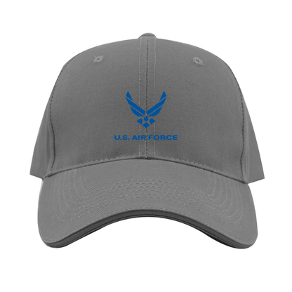US Airforce Logo Dad Baseball Cap Hat
