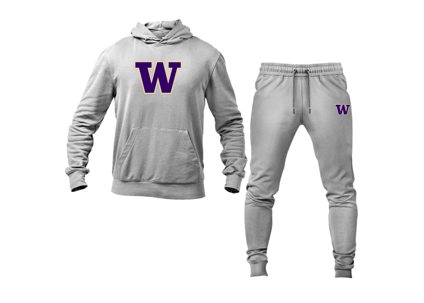 Men's Washington Huskies Hoodie Joggers Set