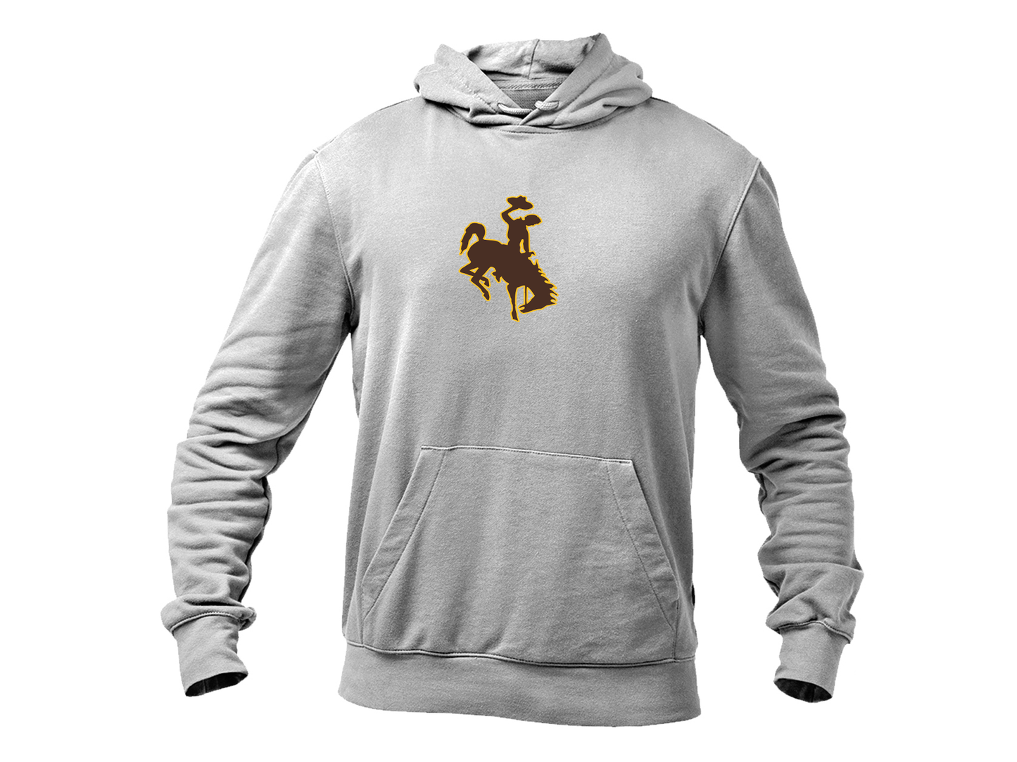 Men's Wyoming Cowboys Softstyle Midweight Hooded Sweatshirt
