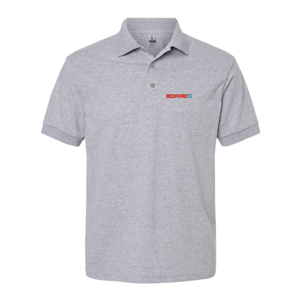 Men's Bedford Logo  Dry Blend Polo