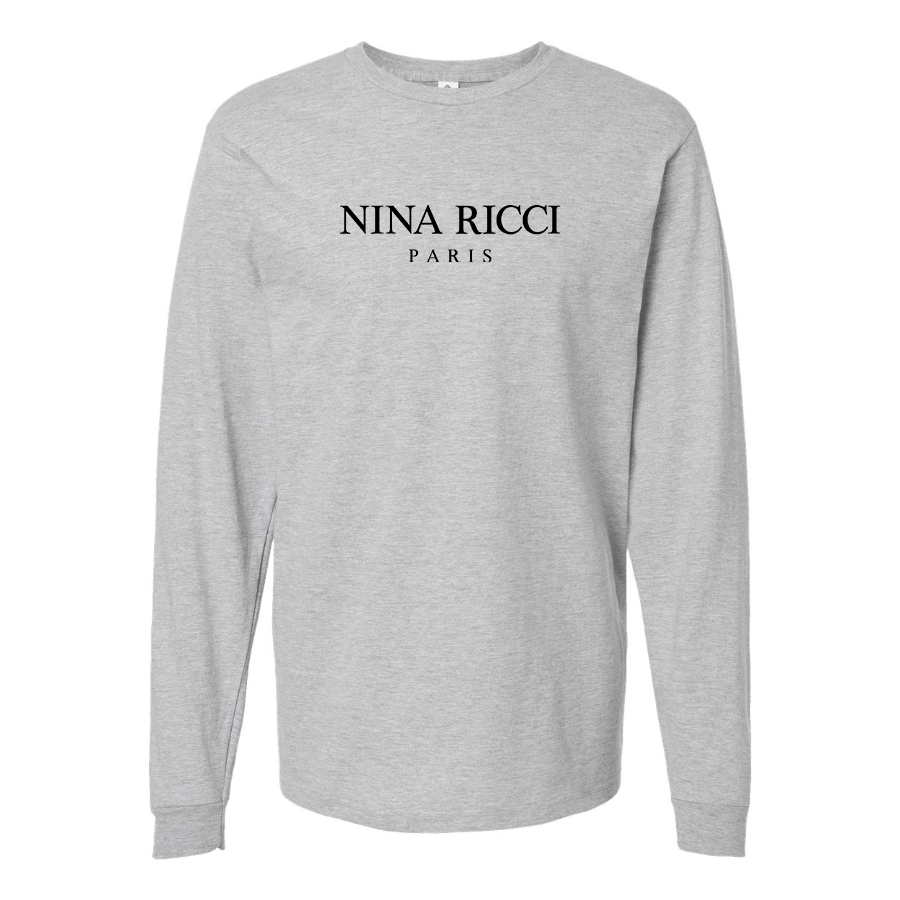Youth  Nina Ricci Paris Logo Cotton Long Sleeve T-Shirt