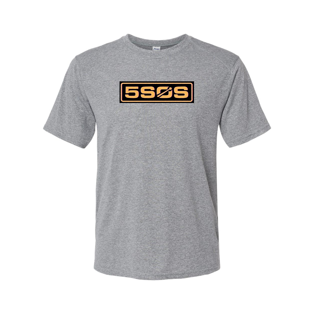 Men's 5sos Logo Polyester T-Shirt