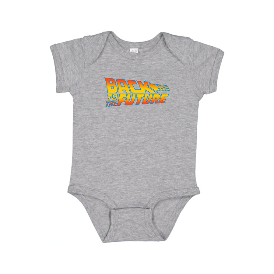 Back To The Future Movie Baby Romper Onesie