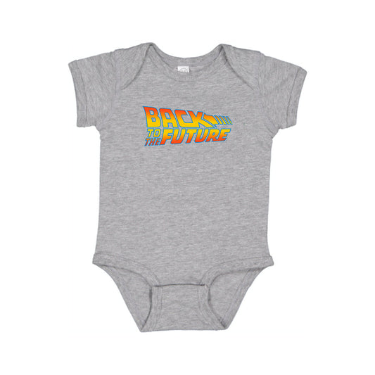 Back To The Future Movie Baby Romper Onesie