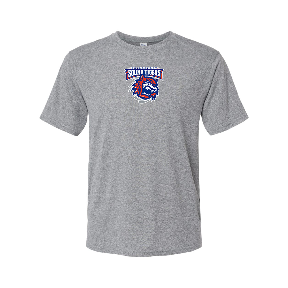 Men's Bridgeport Sound Tigers Logo Polyester T-Shirt