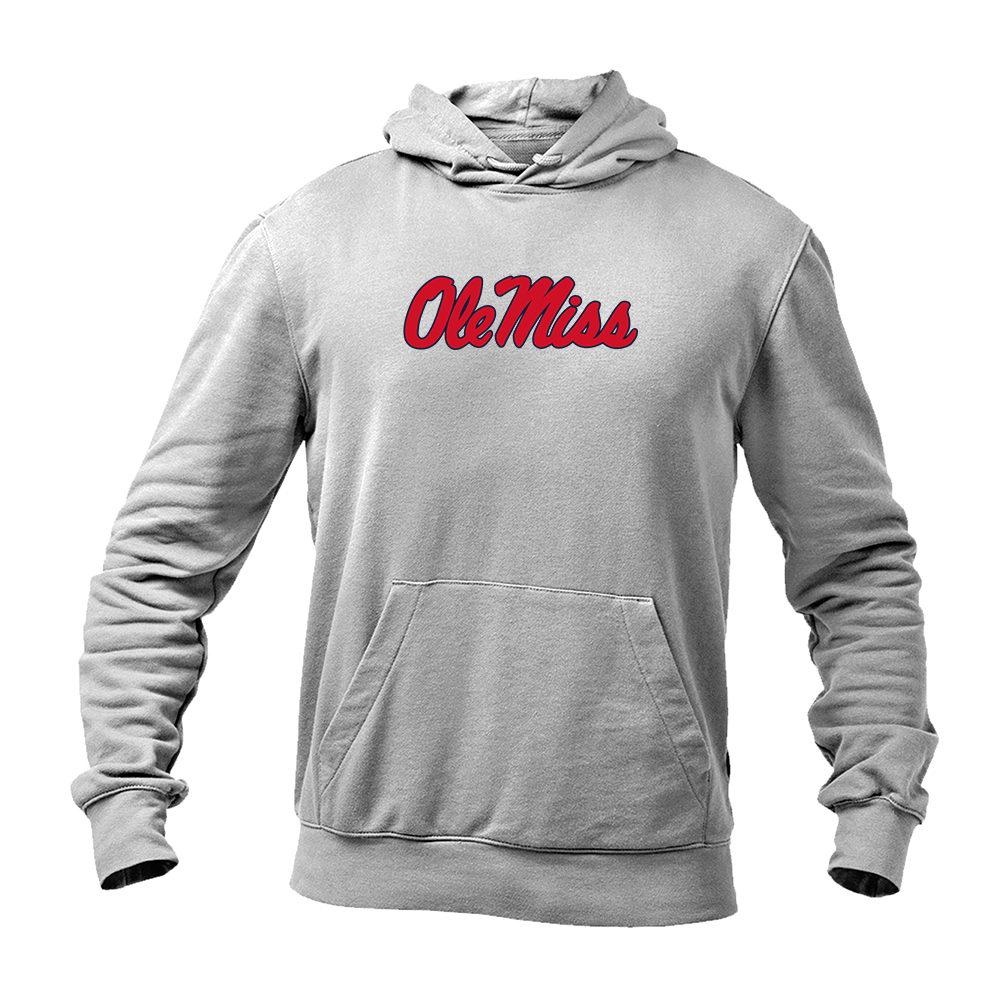 Men's Mississippi Rebels Logo Pullover Hoodie