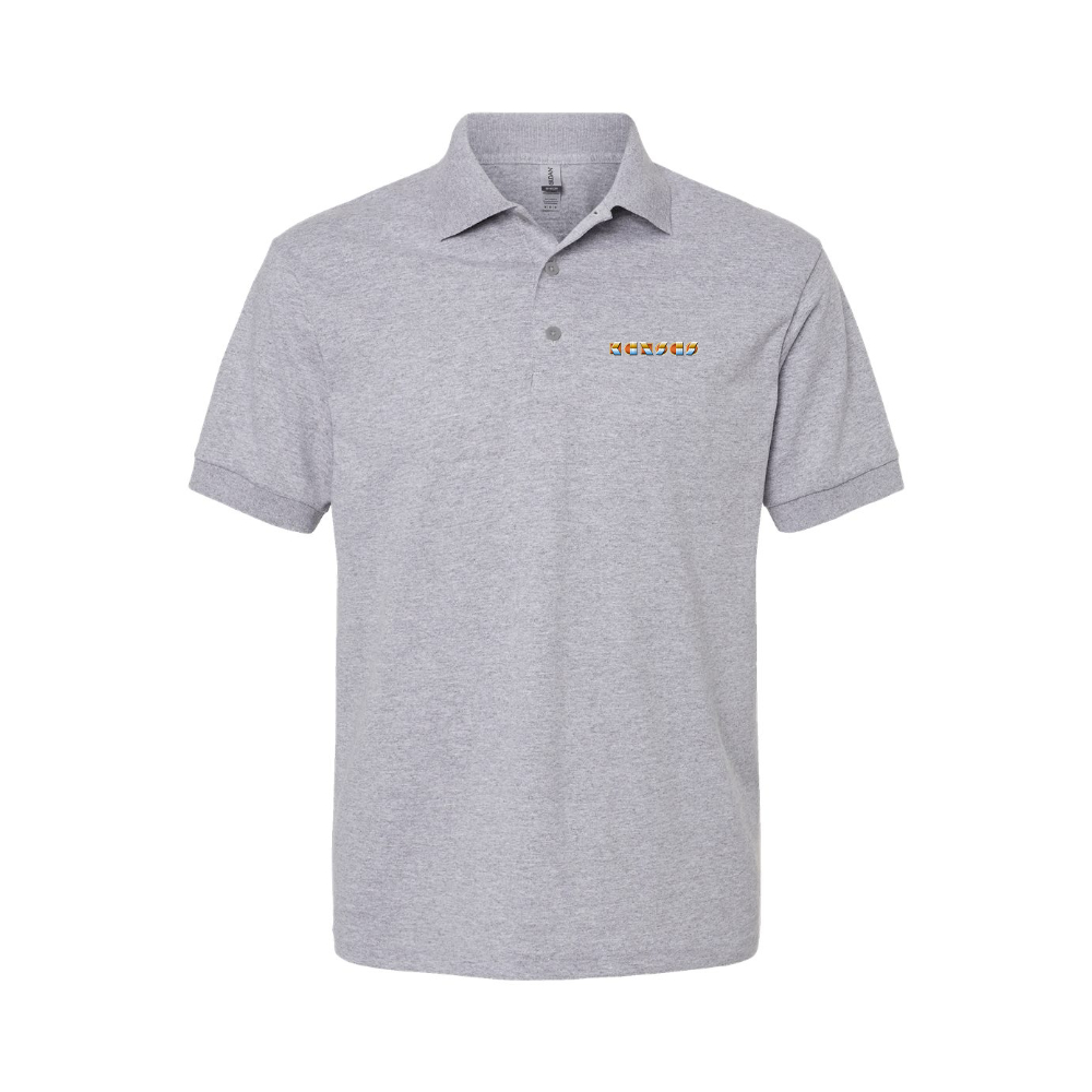 Men's Kansas Logo Dry Blend Polo