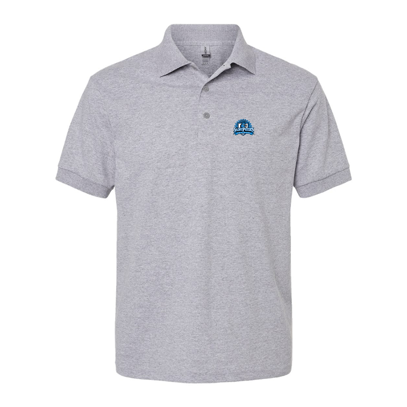 Men's Saint Peters Peacocks Logo Dry Blend Polo
