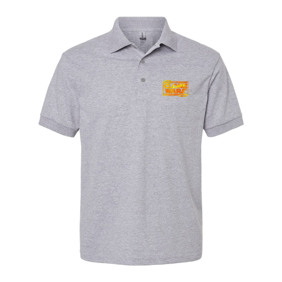 Men's The Clone wars Logo Dry Blend Polo