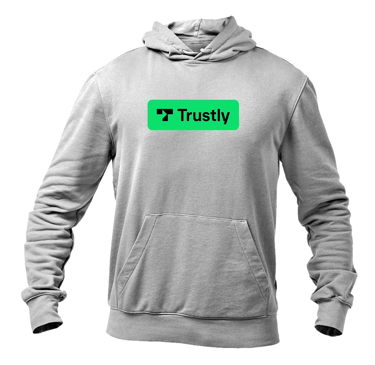 Men's Trustly Horizontal Logo Pullover Hoodie
