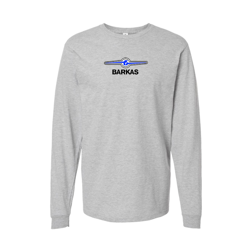 Youth Barkas Logo Cotton Long Sleeve T-Shirt