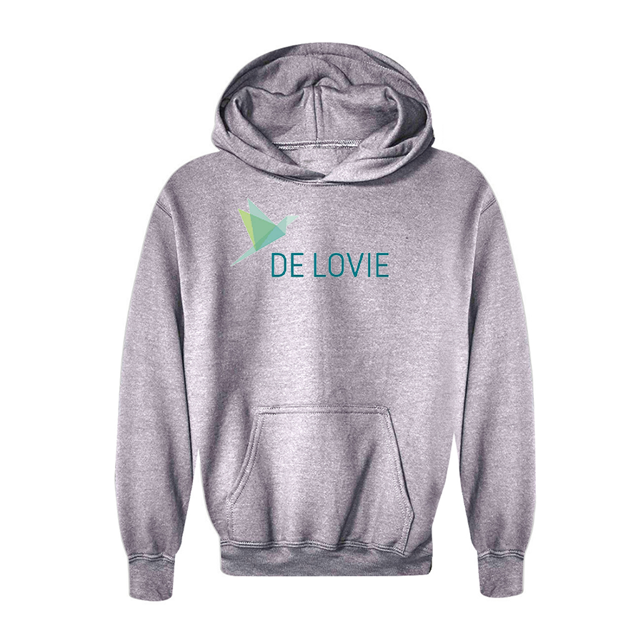 Youth De Lovie Logo Pullover Hoodie