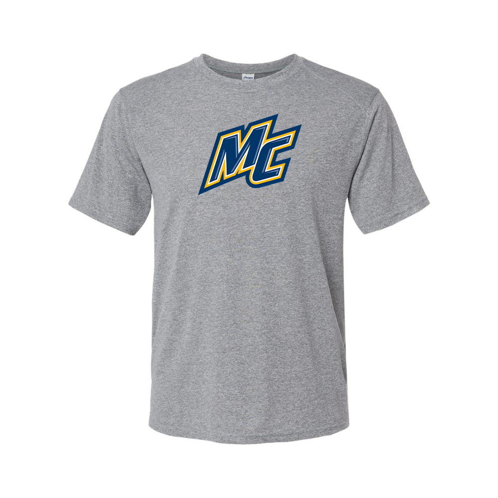 Men's Merrimack Warriors Logo Polyester T-Shirt