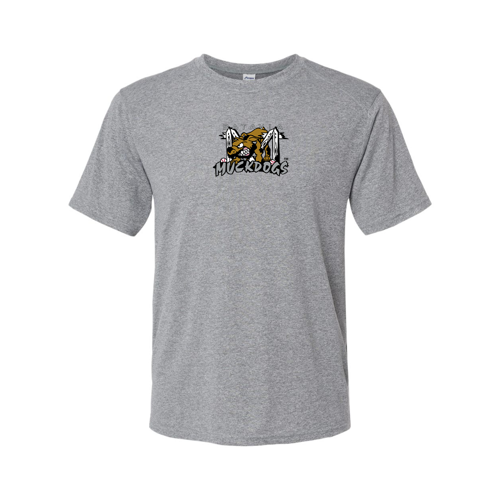 Men's Batavia  Muckdogs Logo Polyester T-Shirt