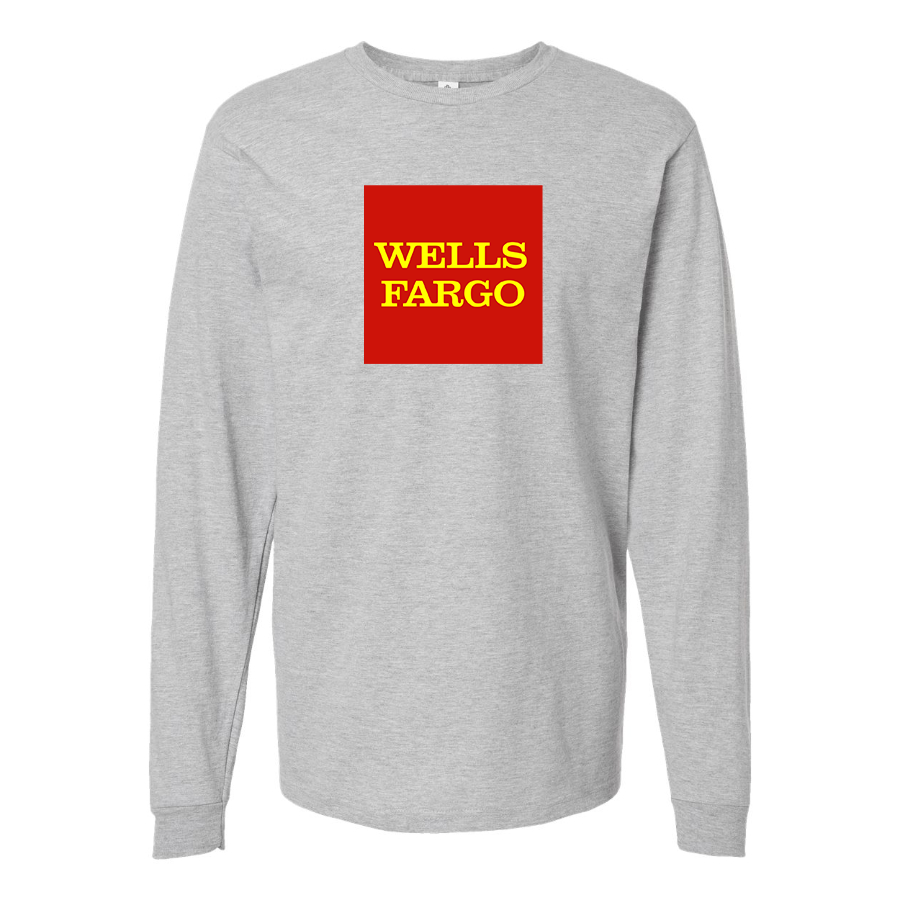 Men's Wells Fargo Logo Long Sleeve T-Shirt