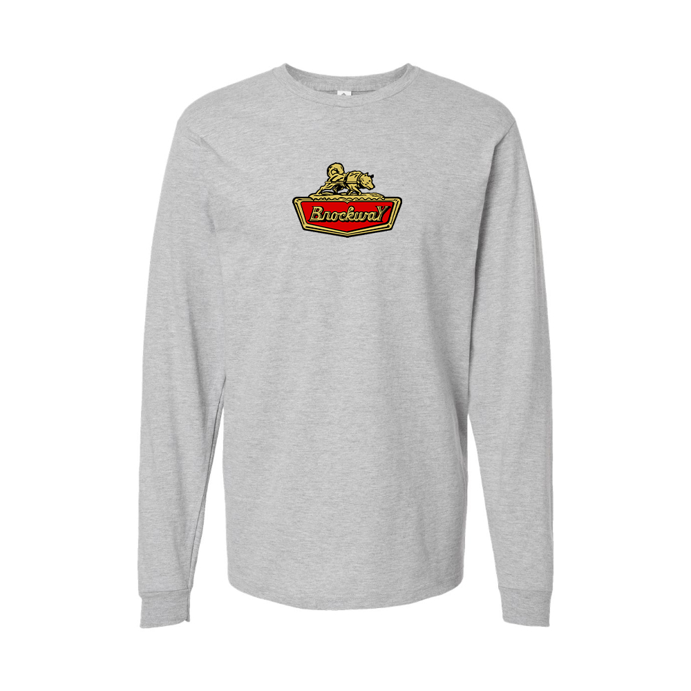 Youth Brockway Logo Cotton Long Sleeve T-Shirt