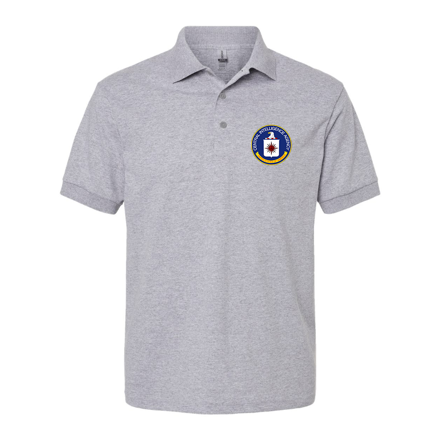 Men's CIA Logo Dry Blend Polo