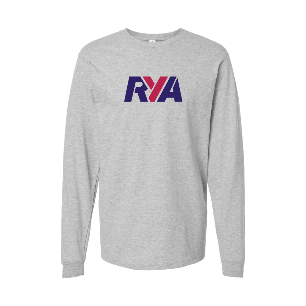 Youth Rya Logo Cotton Long Sleeve T-Shirt