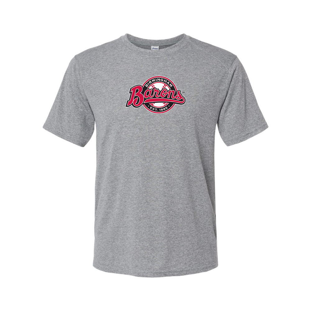 Men's Birmingham Barons Logo Polyester T-Shirt
