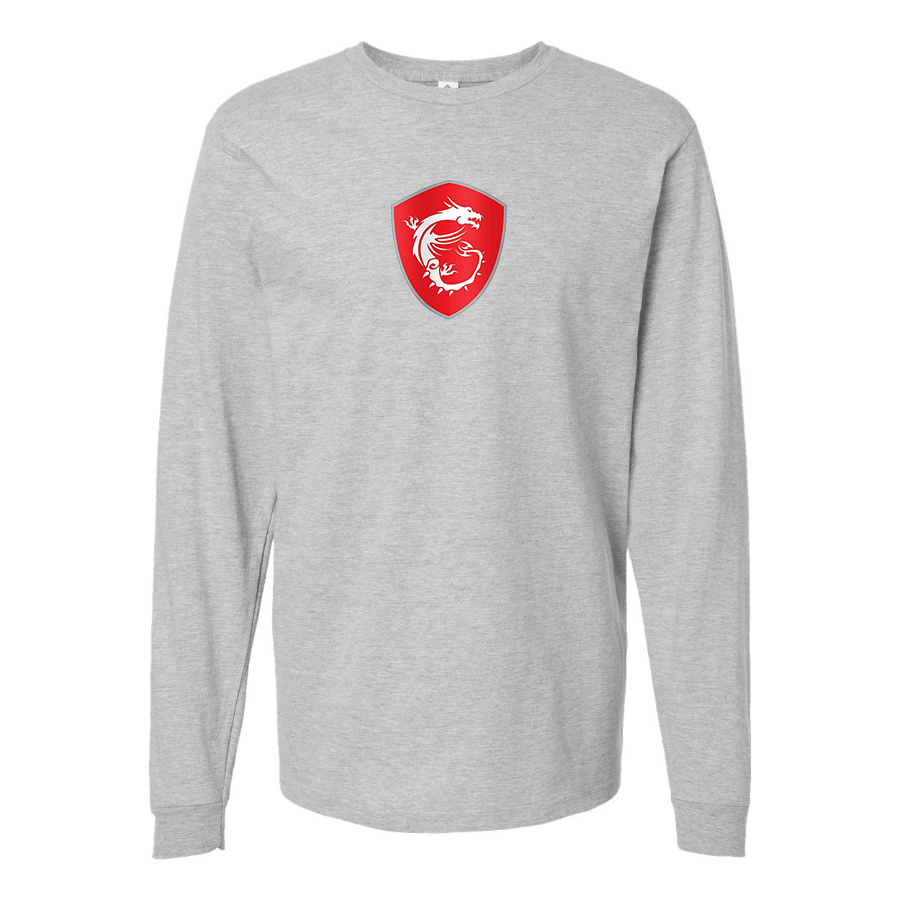 Youth MSI Symbol Logo Cotton Long Sleeve T-Shirt