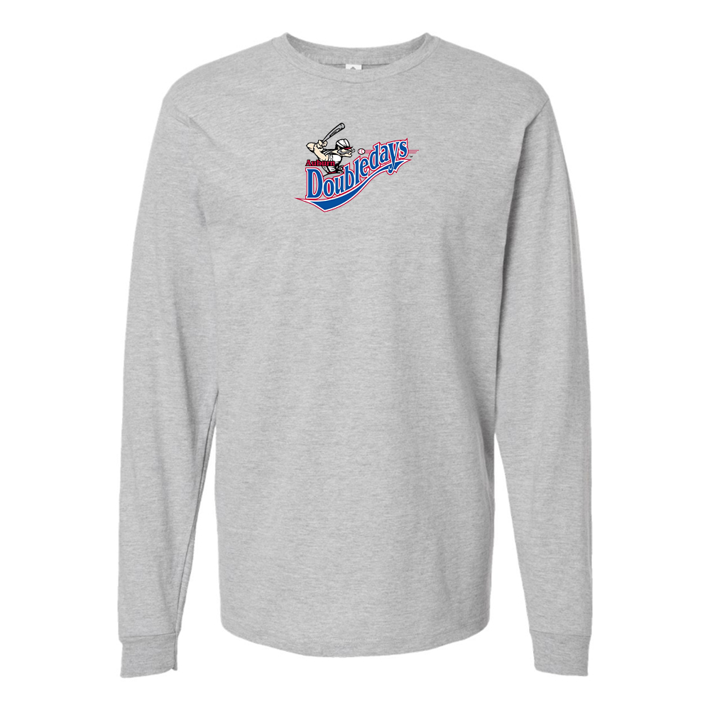 Youth Auburn Doubledays Logo Cotton Long Sleeve T-Shirt