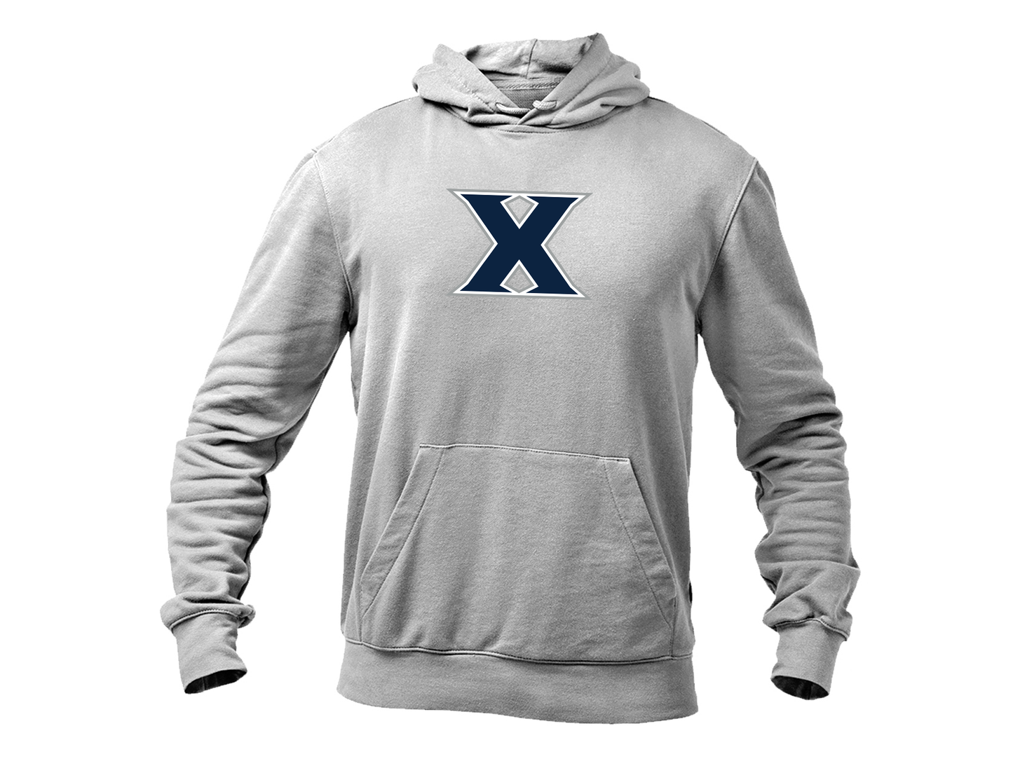 Men's Xavier Musketeers Gildan  Heavy Blend Hooded Sweatshirt