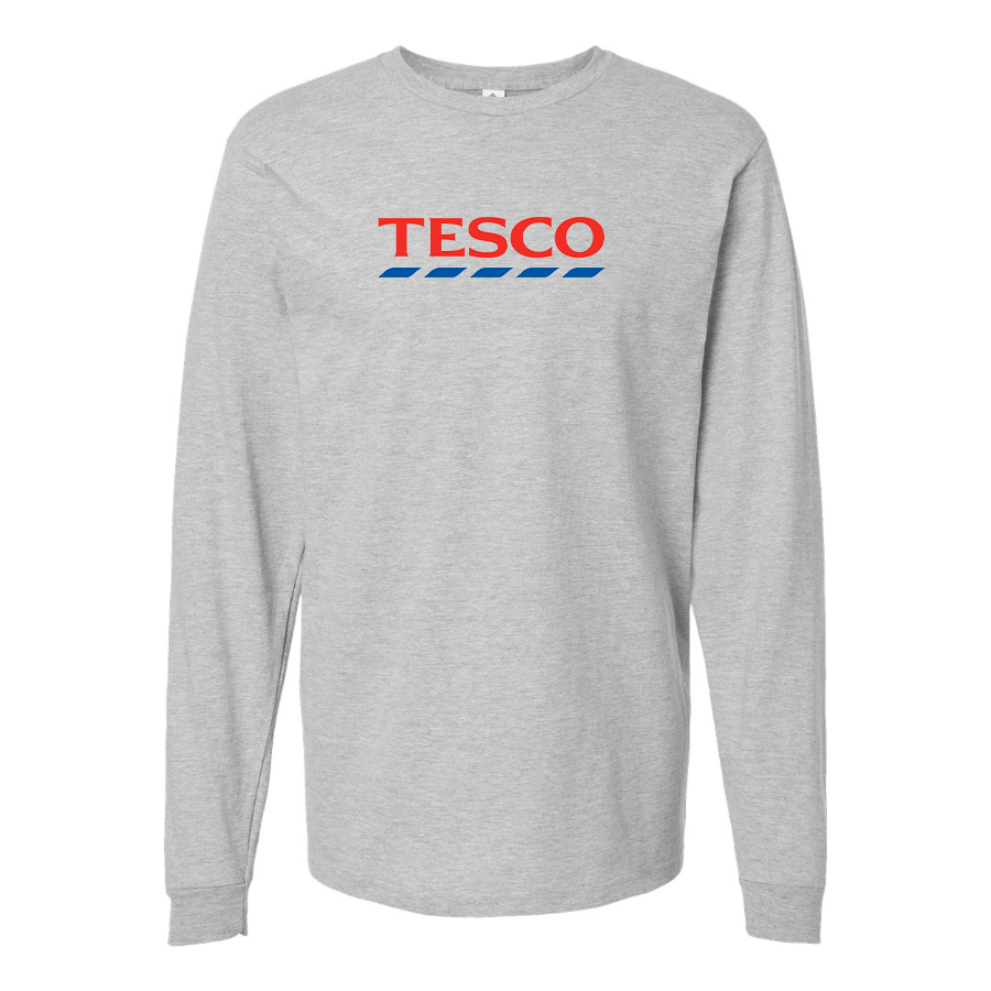 Youth  Tesco Logo Cotton Long Sleeve T-Shirt