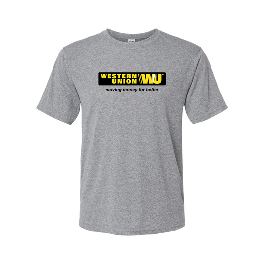 Men's Wastern Union Logo Polyester T-Shirt