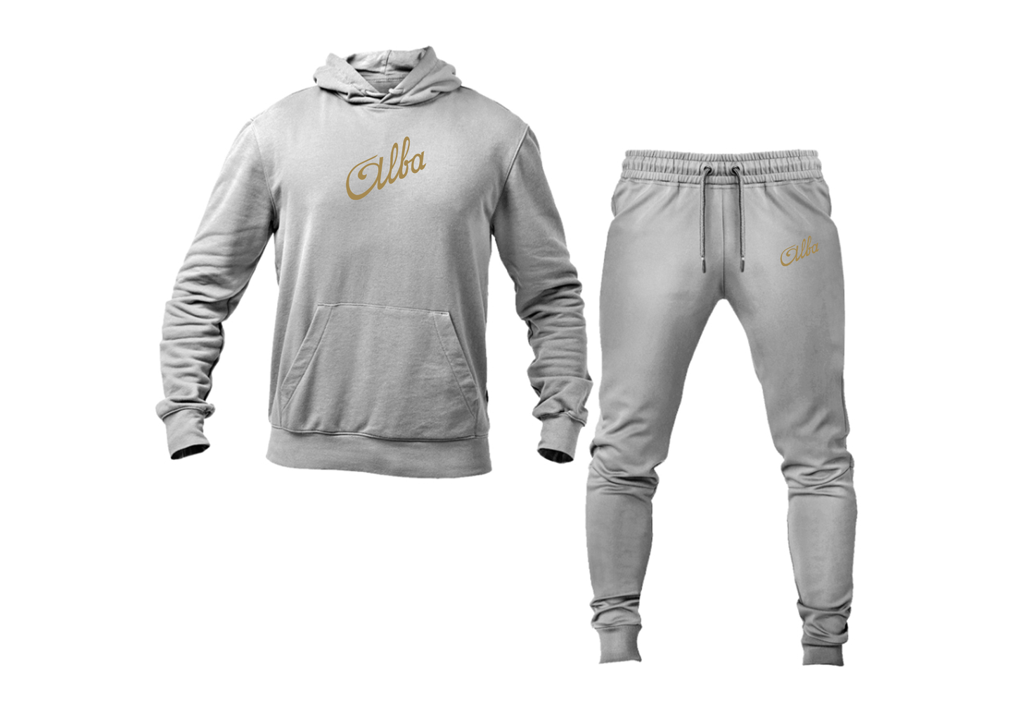 Men's Automobiles Alba Logo Hoodie Joggers Set