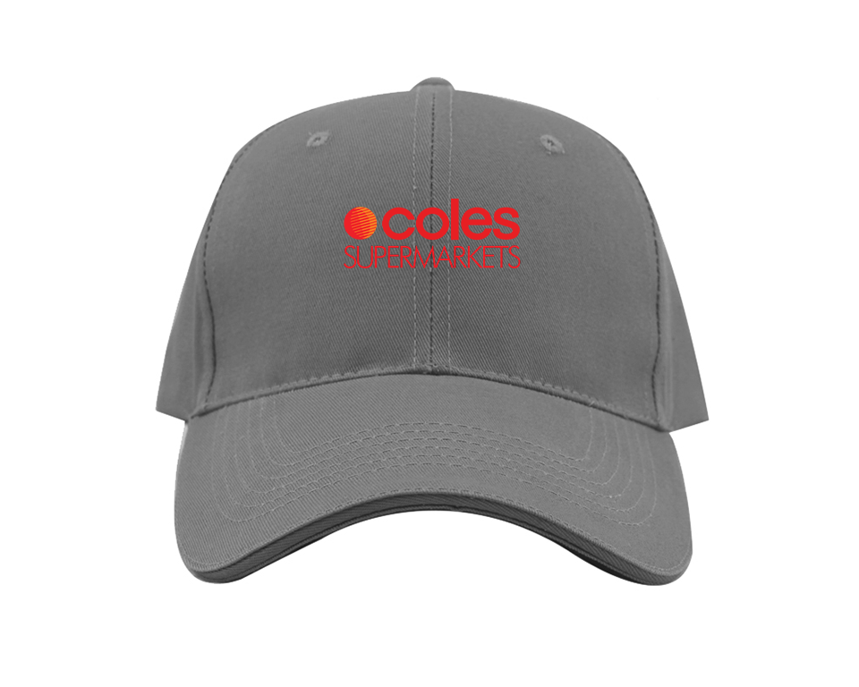 Coles Supermarket Dad Baseball Cap Hat