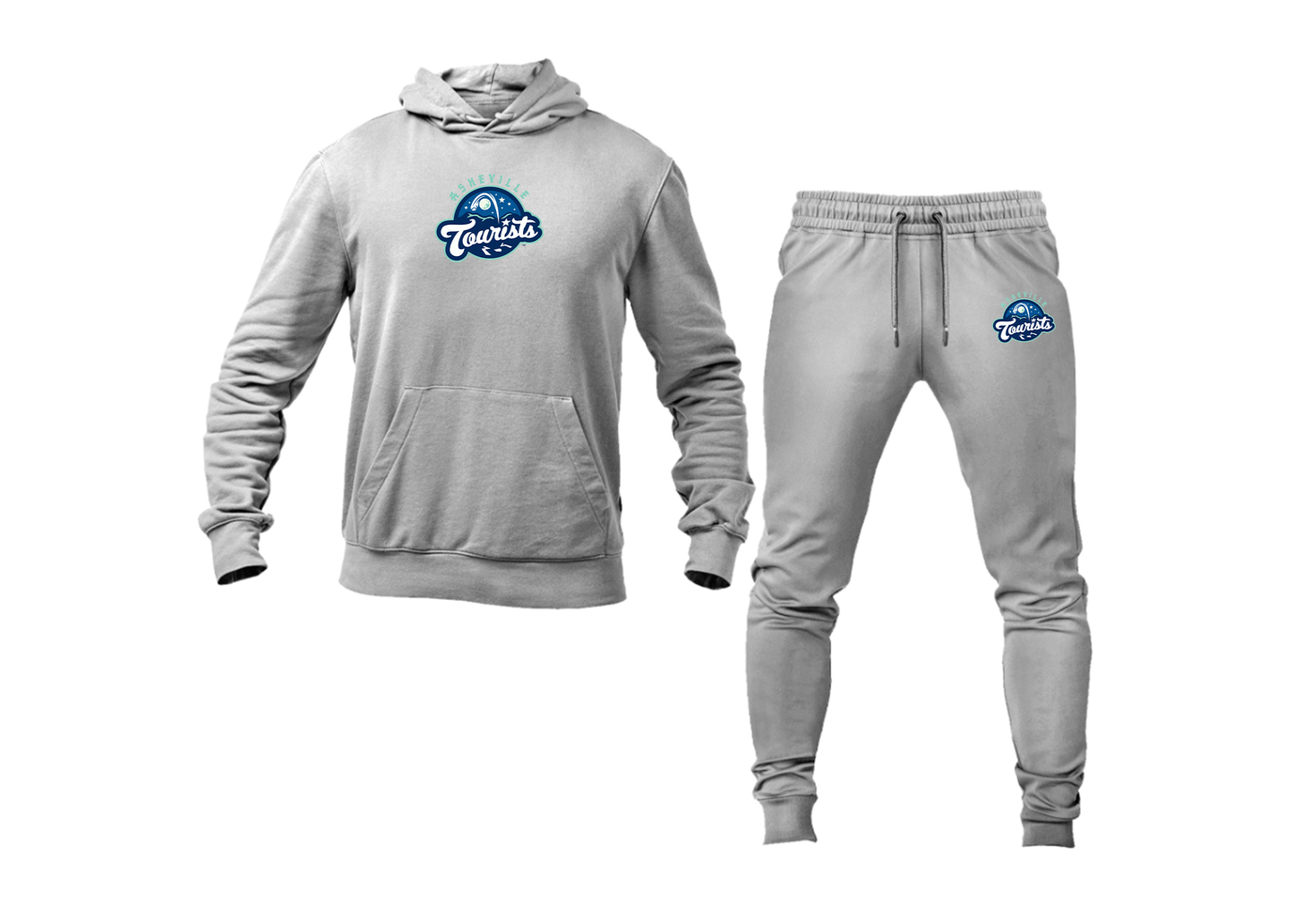 Men's Asheville Tourists Logo Hoodie Joggers Set
