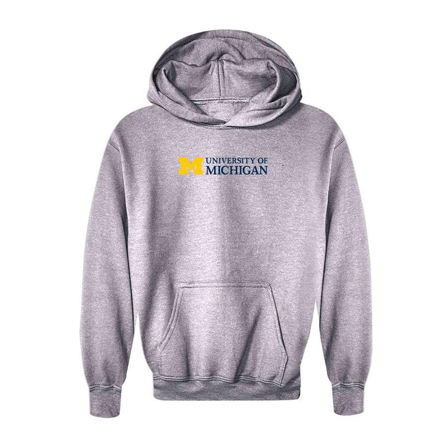 Youth University of Michigan Logo Pullover Hoodie