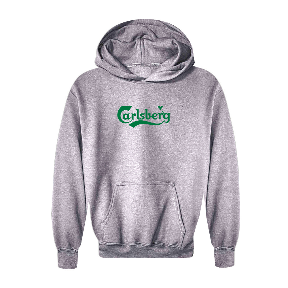 Youth Carlsbery Logo Pullover Hoodie