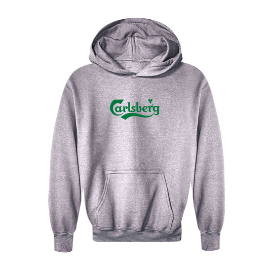 Youth Carlsbery Logo Pullover Hoodie