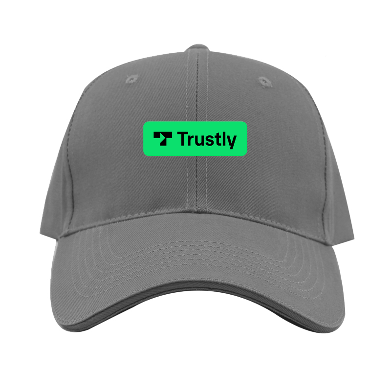 Trustly Horizontal Logo Dad Baseball Cap Hat