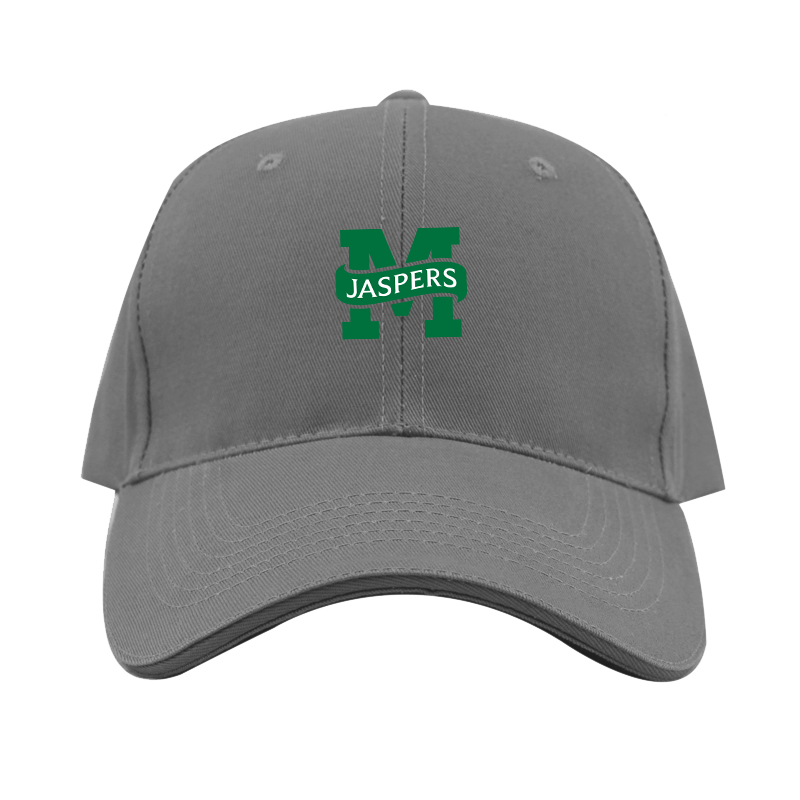 Manhattan Jaspers Logo Dad Baseball Cap Hat