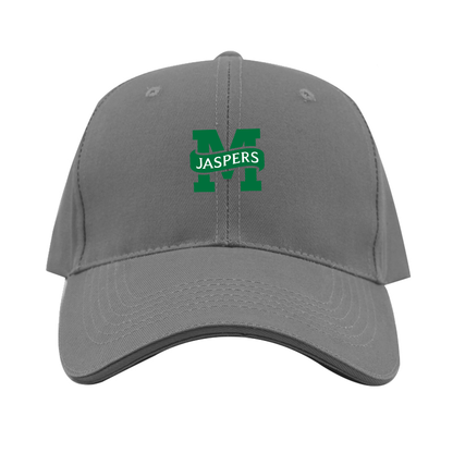 Manhattan Jaspers Logo Dad Baseball Cap Hat