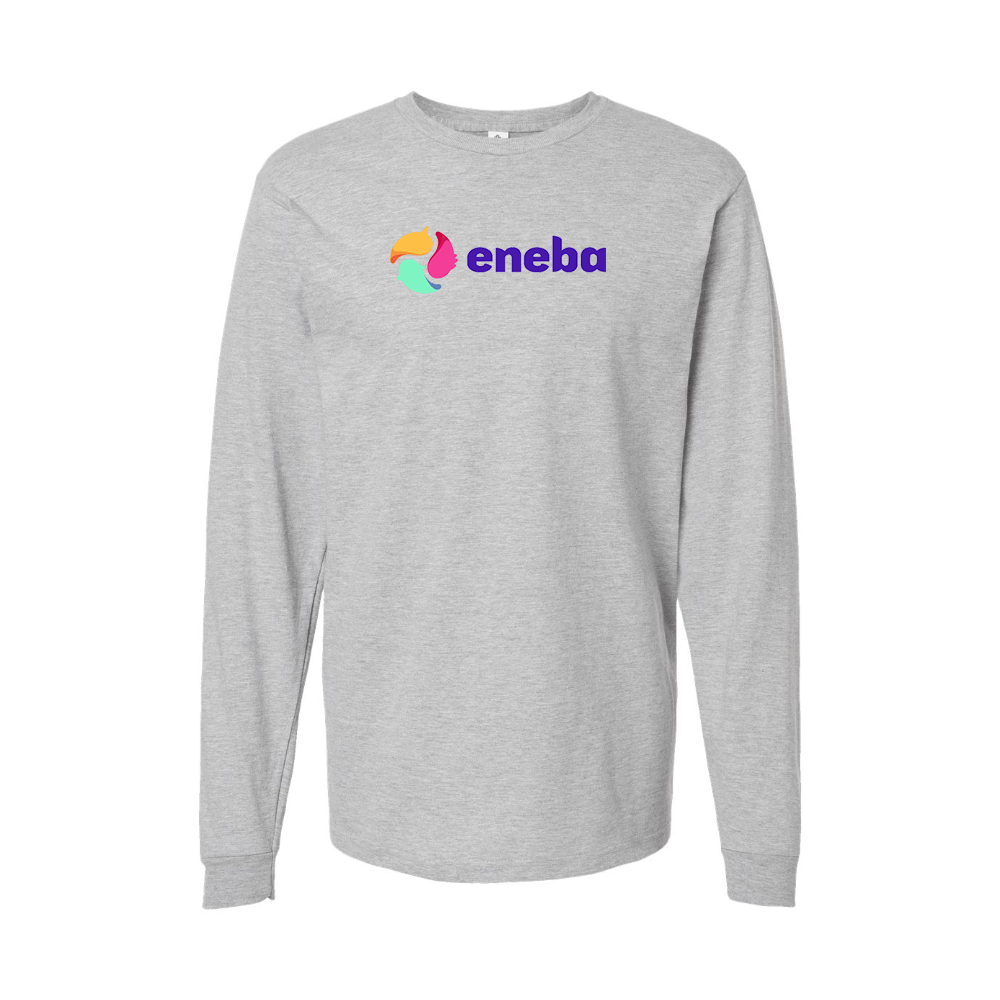 Youth Eneba Logo Cotton Long Sleeve T-Shirt