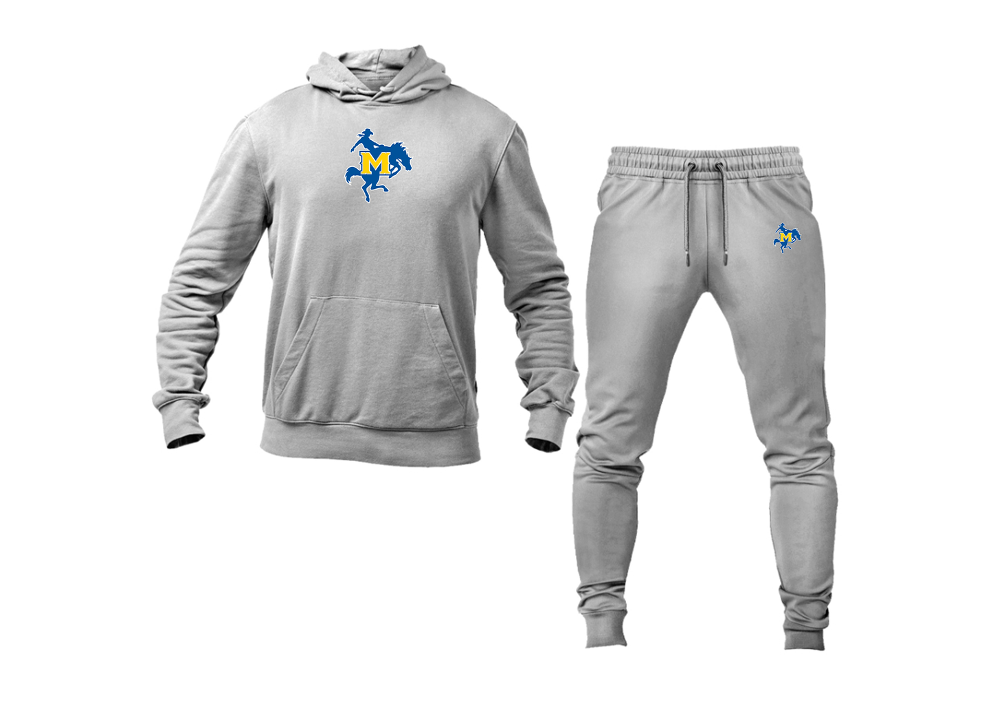 Men's McNeese State Cowboys Logo Hoodie Joggers Set