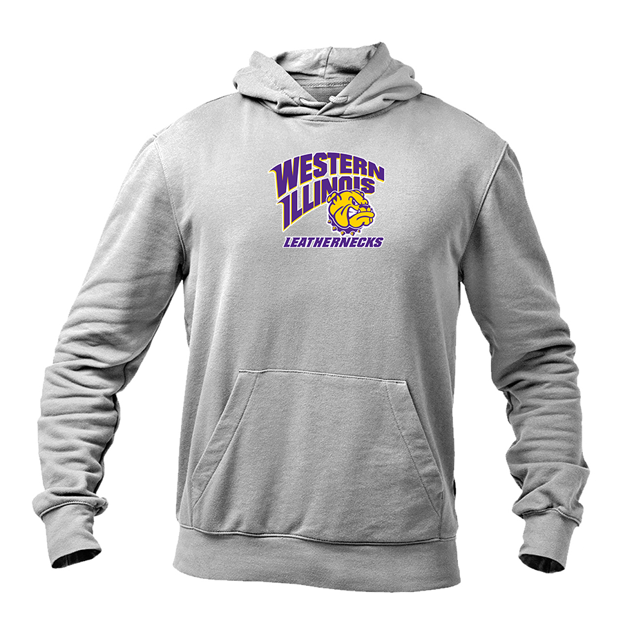 Men's Western Illinois Leathernecks Gildan  Heavy Blend Hooded Sweatshirt