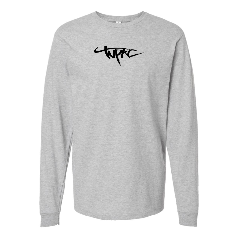 Youth 2pac Logo Cotton Long Sleeve T-Shirt