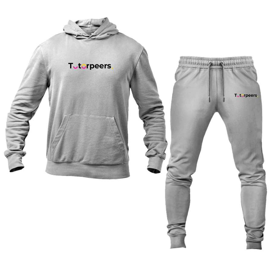 Men's Tutorpeers Logo Hoodie Joggers Set