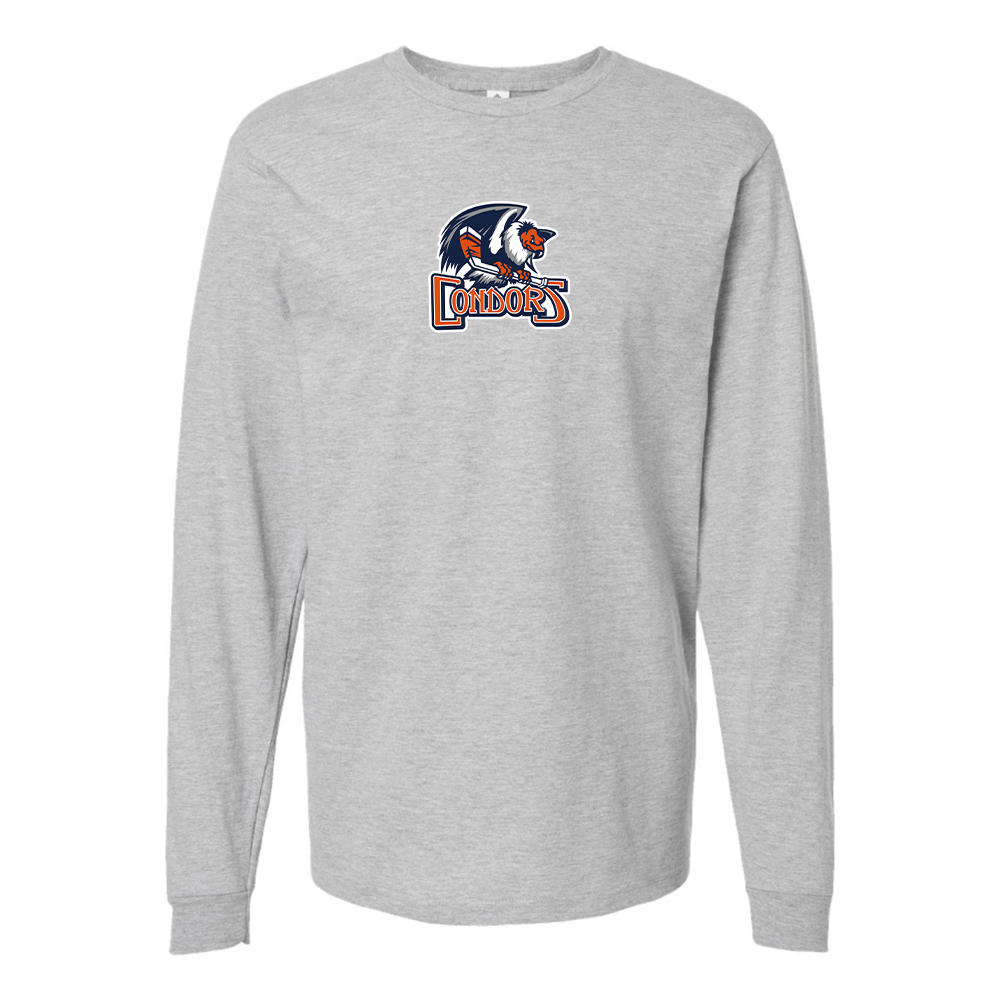 Youth Bakersfield Condors Logo Cotton Long Sleeve T-Shirt