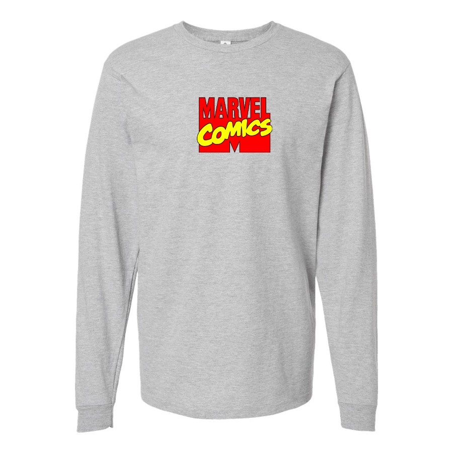 Youth Marvel Comics Logo Cotton Long Sleeve T-Shirt
